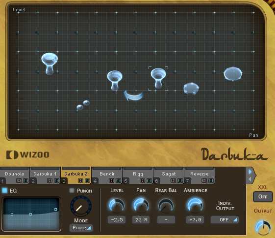 Wizoo Darbuka und Latigo
